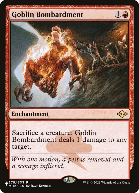 Goblin Bombardment [The List]