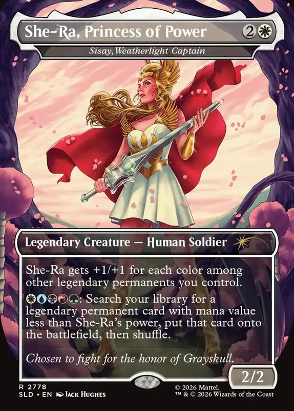 Sisay, Weatherlight Captain [Secret Lair Drop]