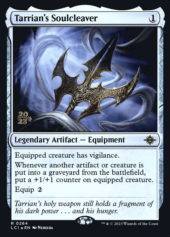 Tarrian's Soulcleaver [The Lost Caverns of Ixalan Promos]