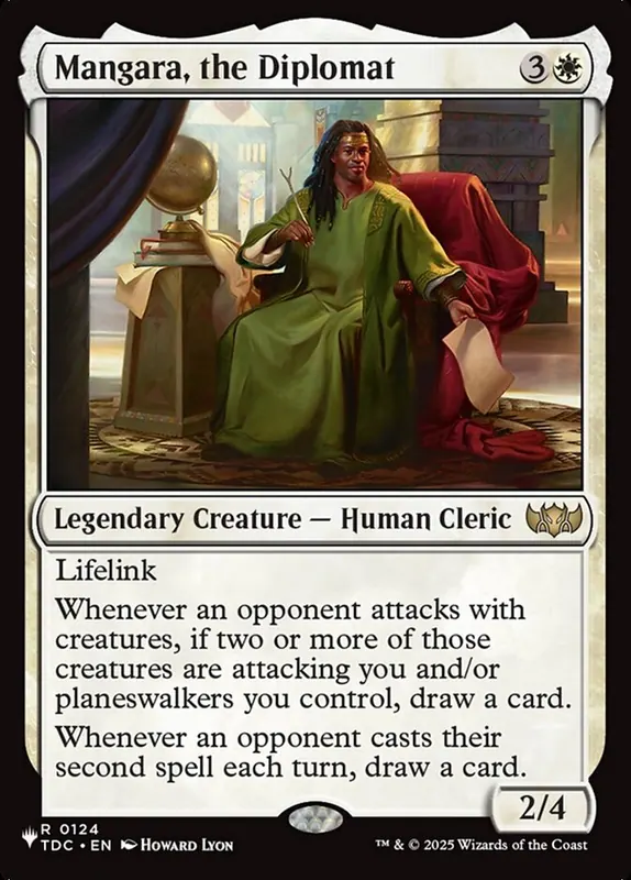Mangara, the Diplomat [The List]