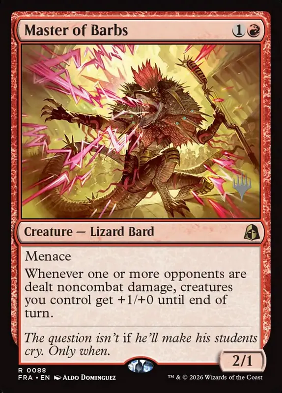 Master of Barbs [Reality Fracture Promos]