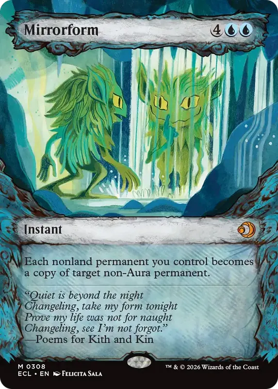 Mirrorform (Showcase) [Lorwyn Eclipsed]