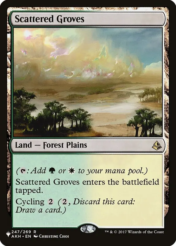 Scattered Groves [The List]