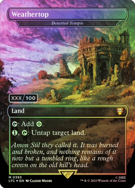 Deserted Temple [Tales of Middle-earth Commander]