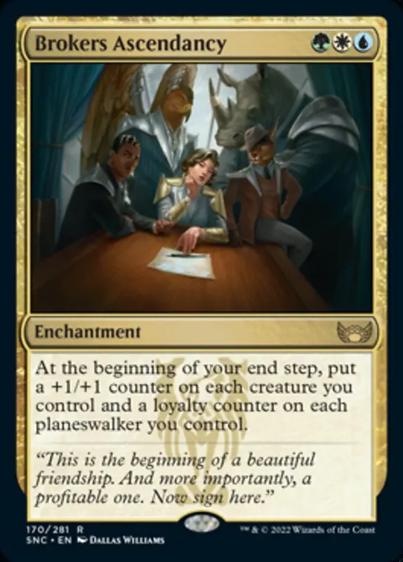 Brokers Ascendancy [Streets of New Capenna] - Español