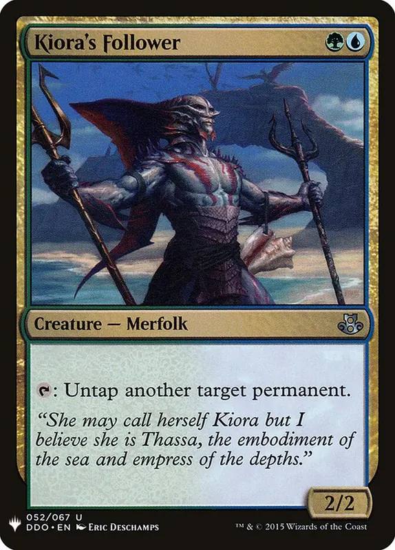 Kiora's Follower [The List]
