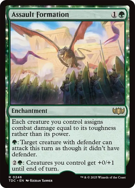 Assault Formation [Tarkir: Dragonstorm Commander]