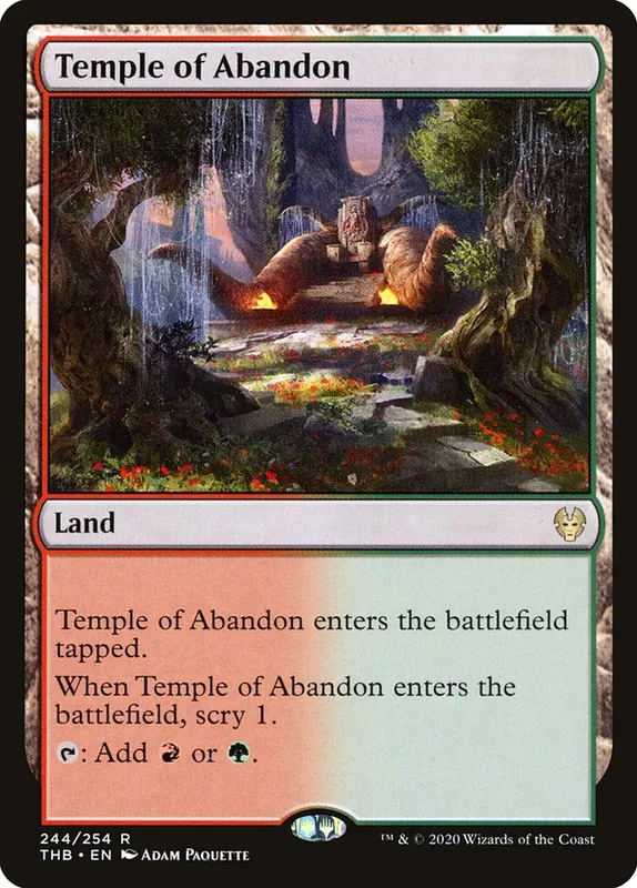 Temple of Abandon [Theros Beyond Death] - Español