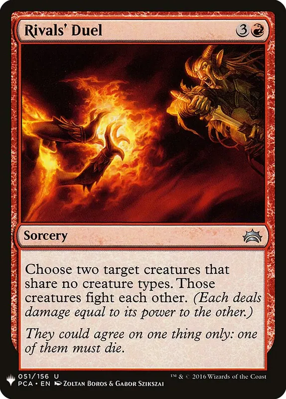 Rivals' Duel [The List]