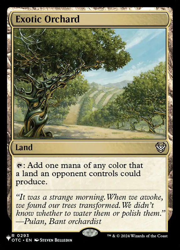 Exotic Orchard [The List]