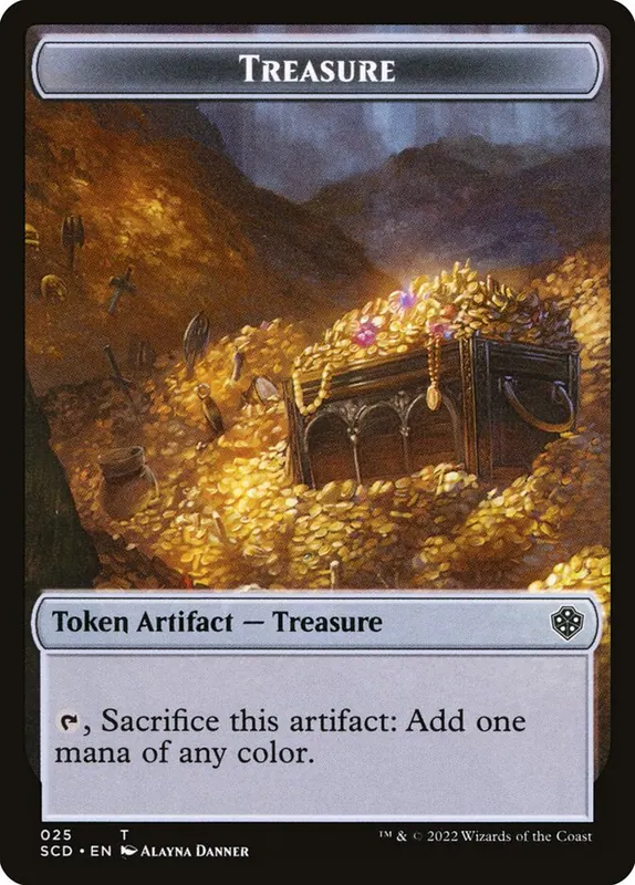 Treasure [Starter Commander Deck Tokens]