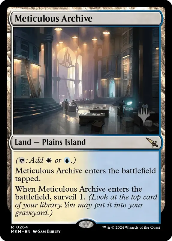 Meticulous Archive (Promo Pack) [Murders at Karlov Manor Promos] - Español
