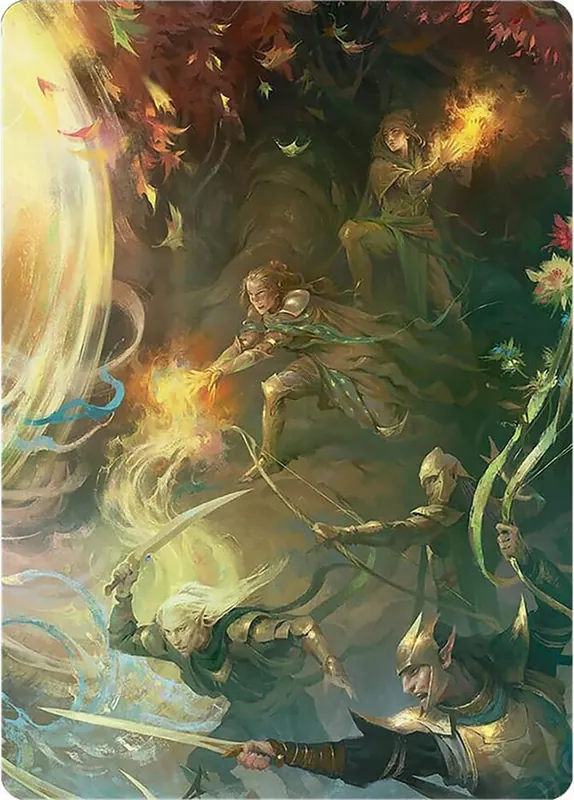 Rally the Galadhrim // Rally the Galadhrim [Tales of Middle-earth Scene Box]