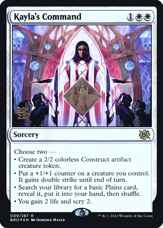Kayla's Command [The Brothers' War Promos]