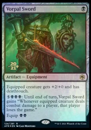 Vorpal Sword [Dungeons & Dragons: Adventures in the Forgotten Realms Prerelease Promos] - Español
