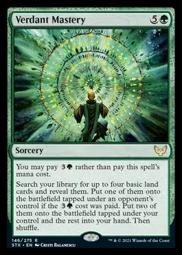 Verdant Mastery - Español [Strixhaven: School of Mages]