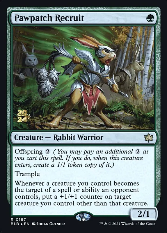 Pawpatch Recruit [Bloomburrow Promos]