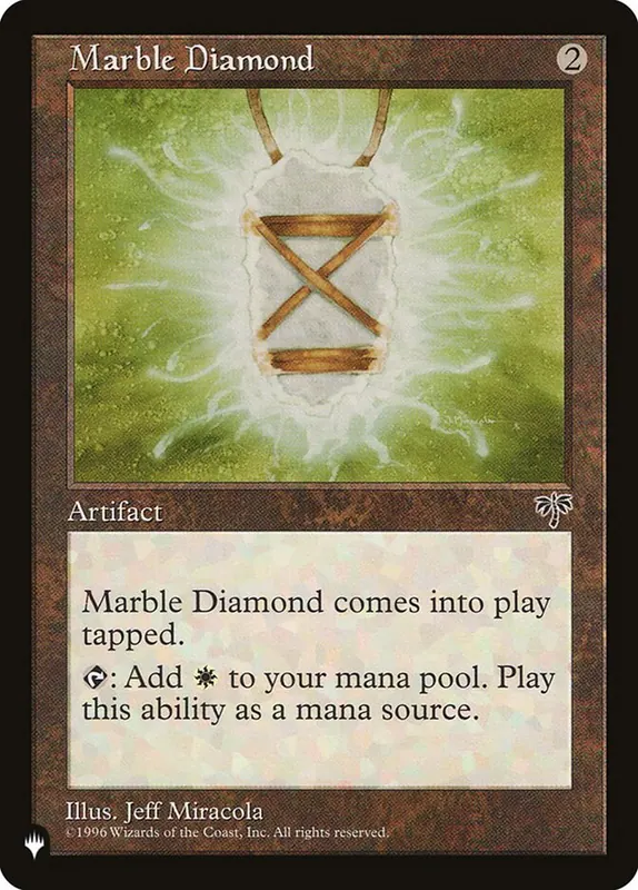 Marble Diamond [The List]