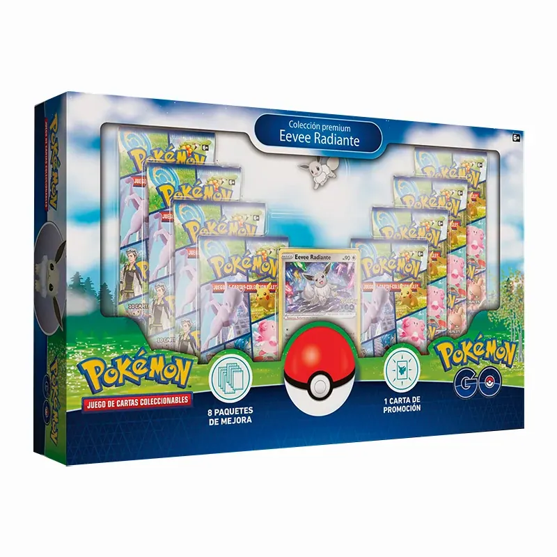 POKÉMON GO RADIANT PIN/PLAYMAT BOX - INGLES