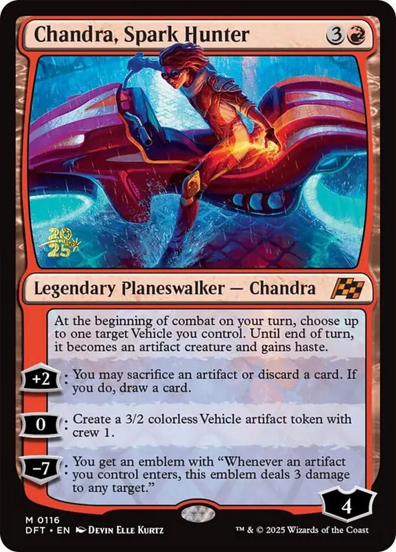 Chandra, Spark Hunter [Aetherdrift Promos]