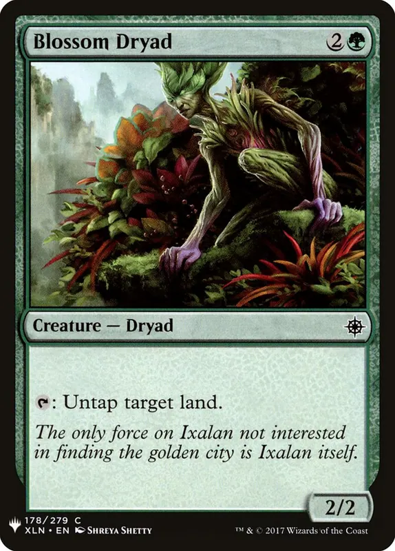Blossom Dryad [The List]