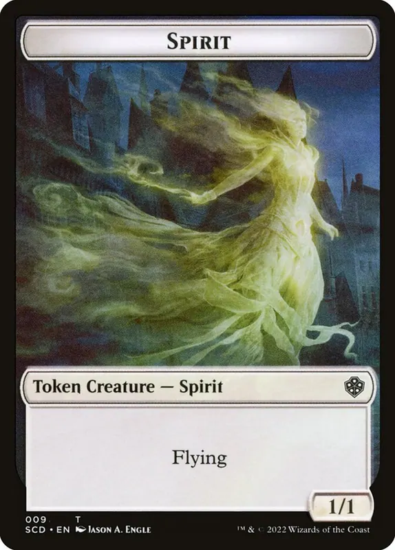 Spirit [Starter Commander Deck Tokens]