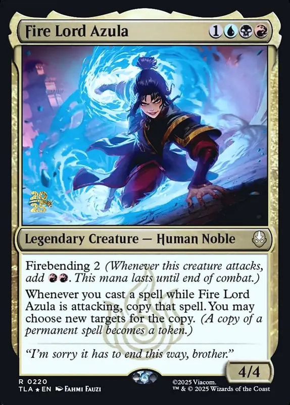 Fire Lord Azula [Avatar: The Last Airbender Promos]
