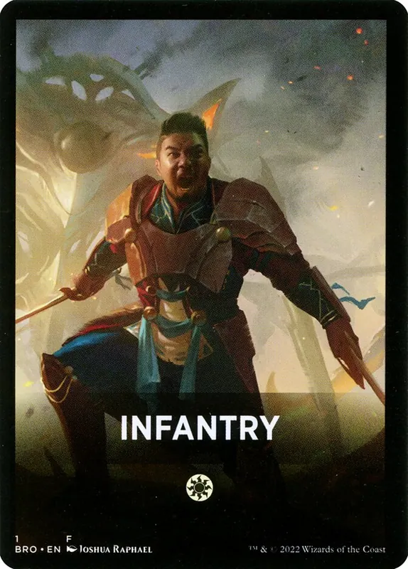 Infantry [The Brothers' War Jumpstart Front Cards]