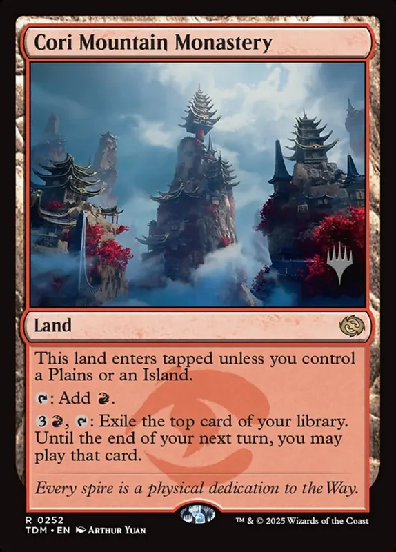 Cori Mountain Monastery [Tarkir: Dragonstorm Promos]