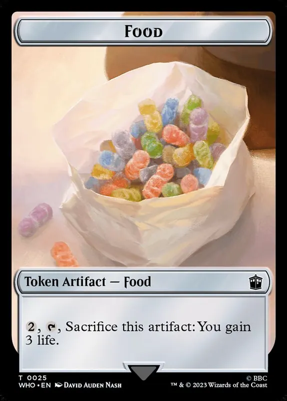 Food [Doctor Who Tokens]