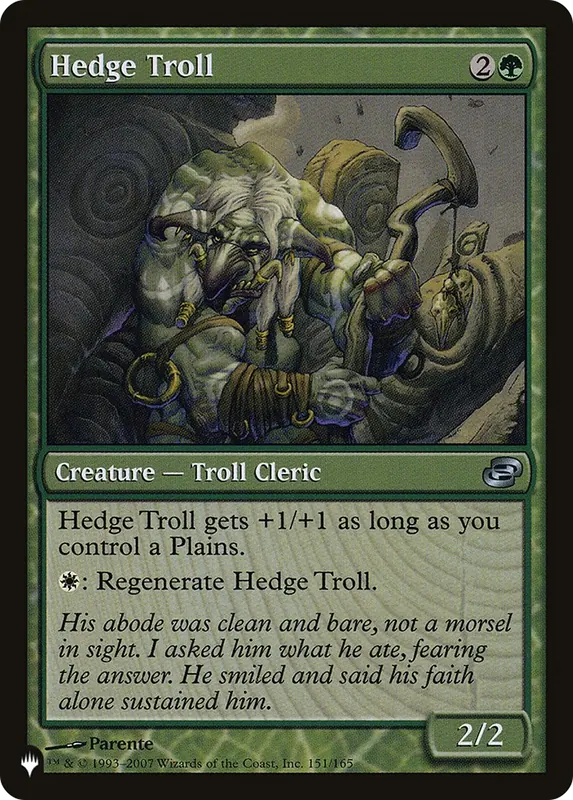 Hedge Troll [The List]