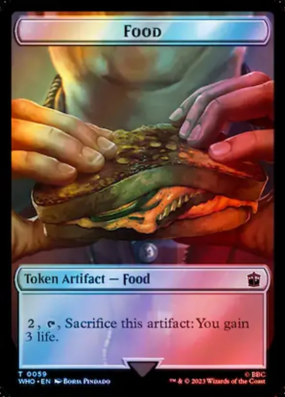 Food [Doctor Who Tokens]