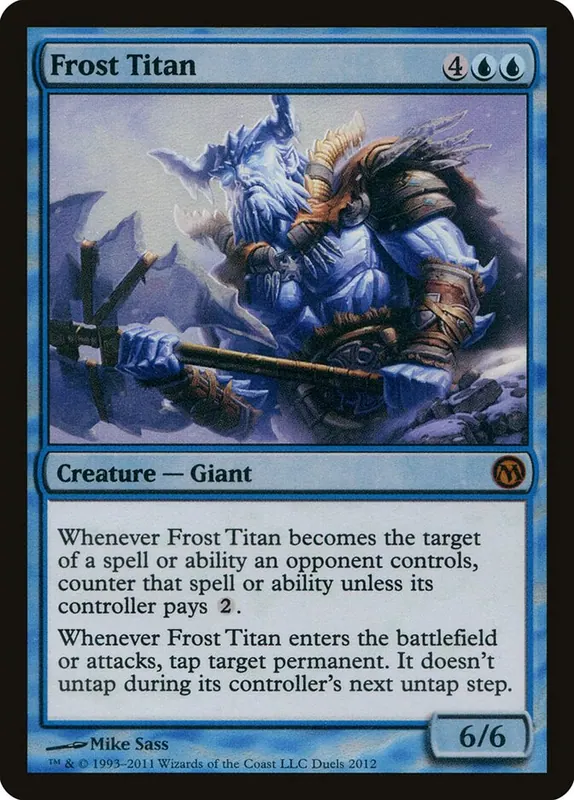 Frost Titan [Duels of the Planeswalkers 2012 Promos]