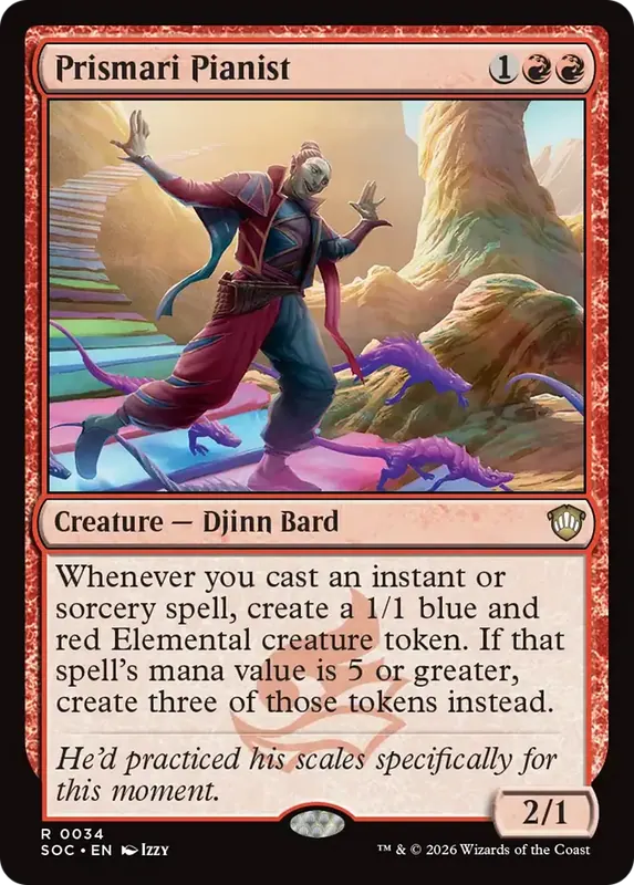 Prismari Pianist [Secrets of Strixhaven Commander]
