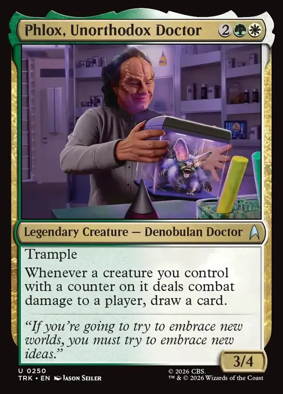 Phlox, Unorthodox Doctor [Star Trek]