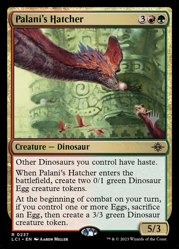 Palani's Hatcher [The Lost Caverns of Ixalan Promos]