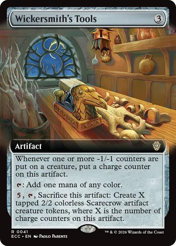 Wickersmith's Tools (Extended Art) [Lorwyn Eclipsed Commander]