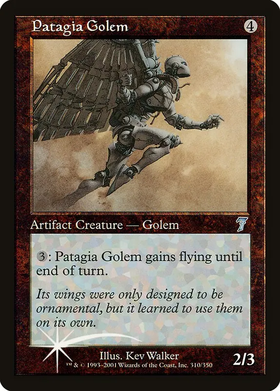 Patagia Golem [Seventh Edition]
