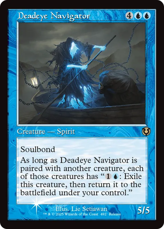 Deadeye Navigator (Retro Frame) [Innistrad Remastered Promos]