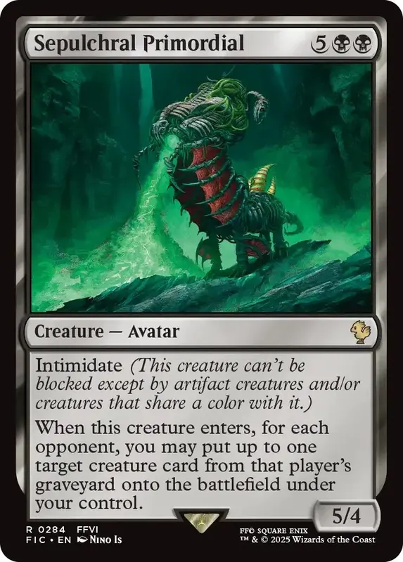 Sepulchral Primordial (Surge Foil) [FINAL FANTASY Commander]
