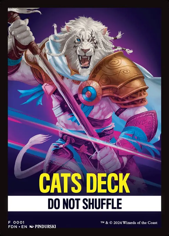 Cats [Foundations Front Cards]