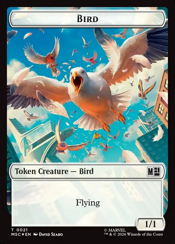 Bird [Marvel Super Heroes Commander Tokens]