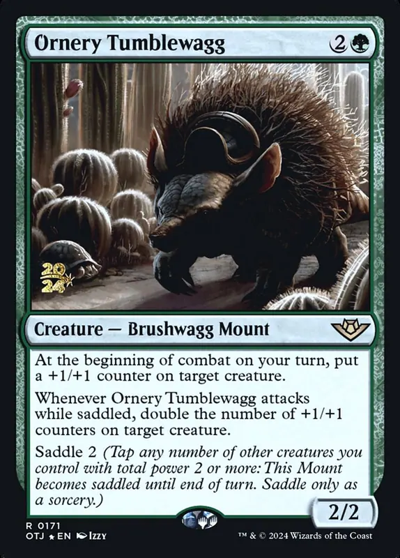 Ornery Tumblewagg [Outlaws of Thunder Junction Promos]