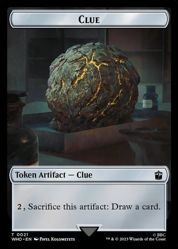 Clue [Doctor Who Tokens]