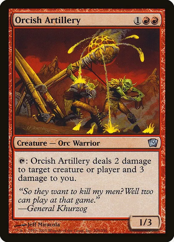 Orcish Artillery [Ninth Edition]