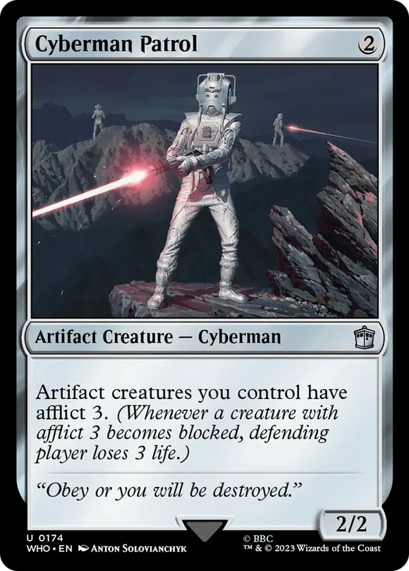 Cyberman Patrol [Doctor Who]