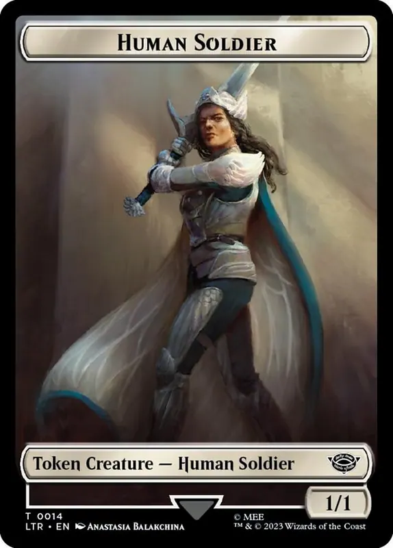 Human Soldier [Tales of Middle-earth Tokens]