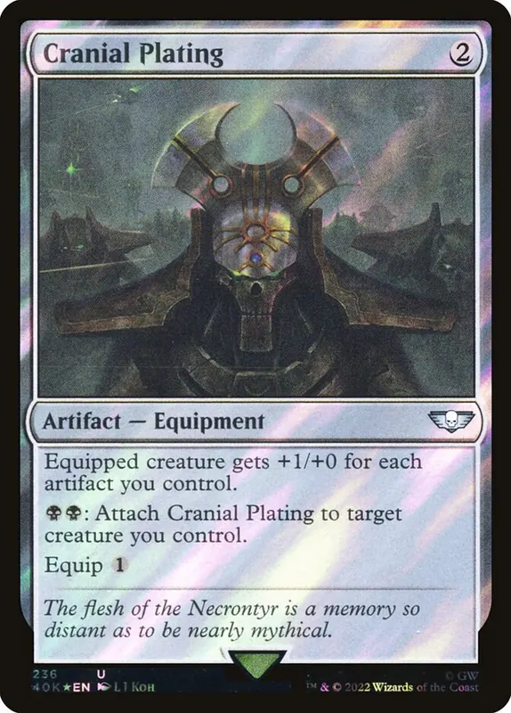 Cranial Plating [Warhammer 40,000 Commander]