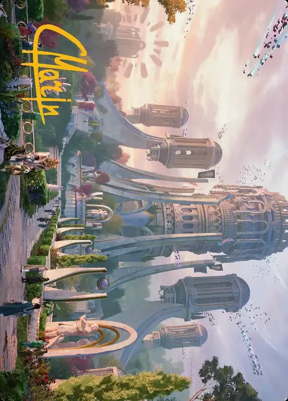 Command Tower // Command Tower [Secrets of Strixhaven Art Series]
