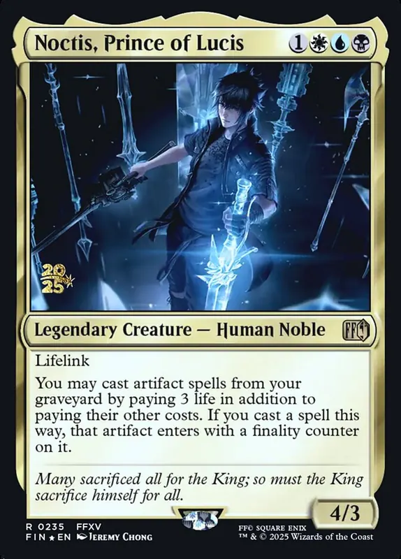 Noctis, Prince of Lucis [Final Fantasy Promos]